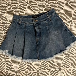 Barely used  Ramy brook denim mini skort size small